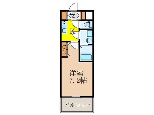 S-RESIDENCE新大阪WESTの物件間取画像